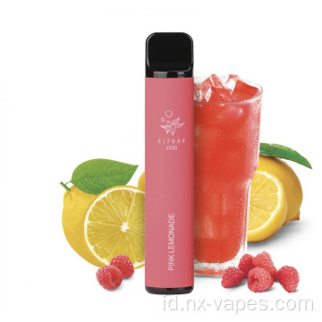 ELF BAR 1500 Puffs Rasa Vape sekali pakai